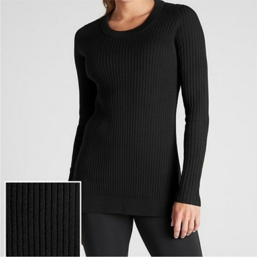 Athleta Lincoln Park Sweater Black Size Large